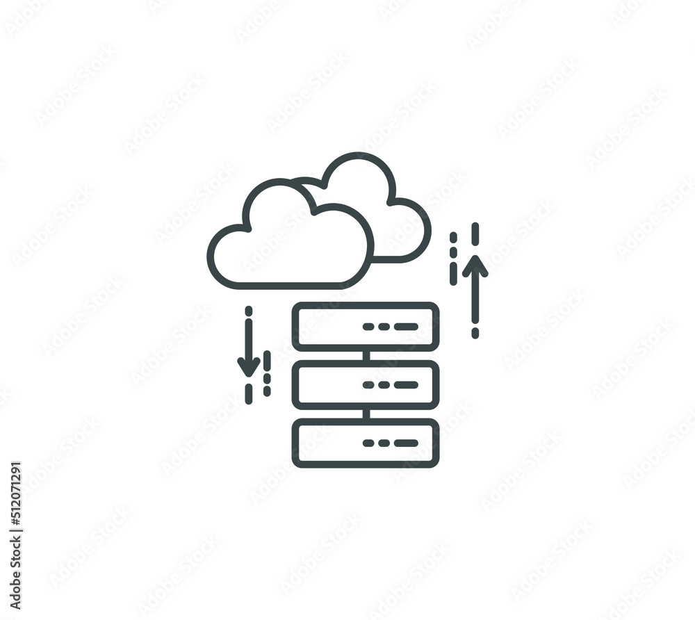 Cloud network binder folders. Icon of ITSM ITIL Technology. Symbol of cloud computing internet archive or web data storage. Cloud network binder folders. Icon of ITSM ITIL Technology. Symbol of cloud computing internet archive or web data storage.