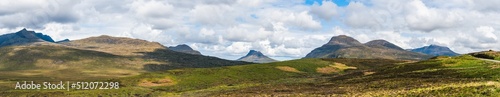 Sgorr Tuath, Cul Beag and Cul Mor, Coigach, Northwest Highlands of Scotland, UK photo
