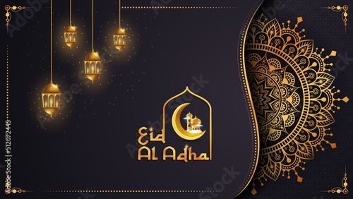 Luxury mandala background with golden arabesque pattern Arabic Islamic east style. Ramadan Style Decorative mandala. Mandala for print, poster, cover, brochure, flyer, banner
