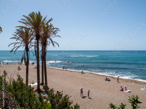 Playa de Benalmádena, Málaga, Andalucía, España