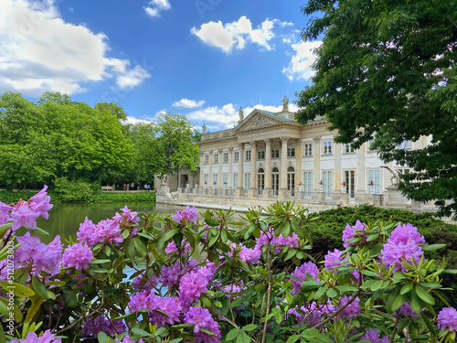 .Royal Łazienki Park in Warsaw, Palace on the water, Lazienki Palace