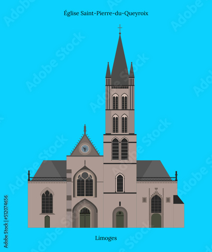 Église Saint-Pierre-du-Queyroix, Limoges