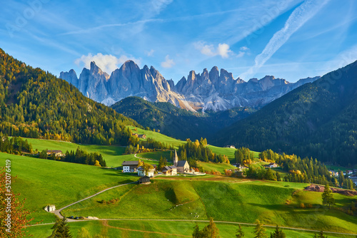 Φωτογραφία Santa Maddalena in Dolomites Range,South Tyrol