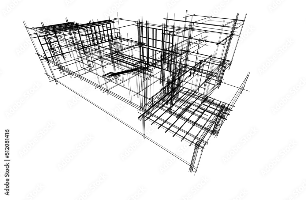 Modern architecture building Modern architecture building