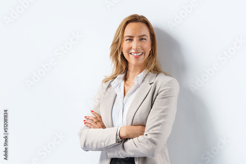 Fotografie Portrait of beautyful and confident business woman
