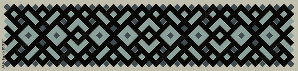 Multicolor truchet tiling connections illustration Multicolor truchet tiling connections illustration