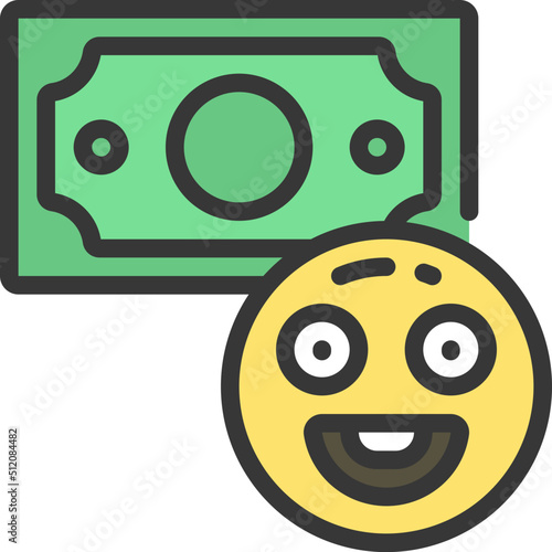 Financially Positive Icon