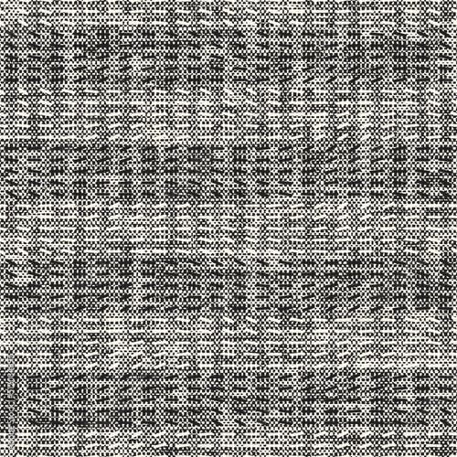 Monochrome Glitched Textured Subtle Striped Pattern