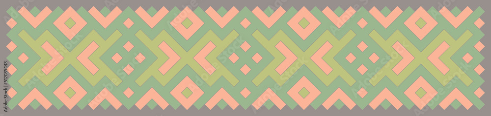 Multicolor truchet tiling connections illustration Multicolor truchet tiling connections illustration