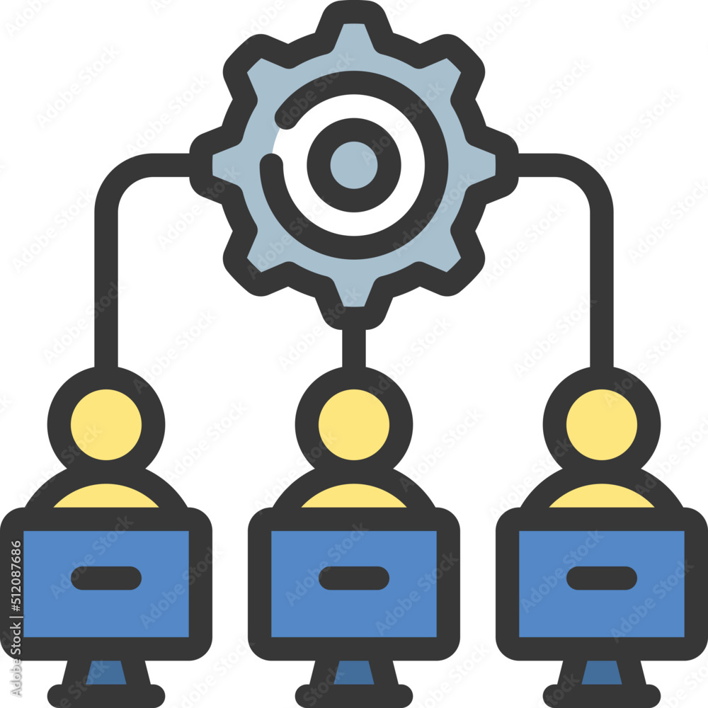 Team Management Icon Team Management Icon