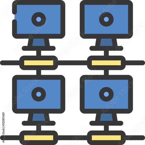 Local Area Network Icon