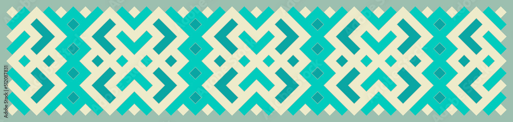 Multicolor truchet tiling connections illustration Multicolor truchet tiling connections illustration