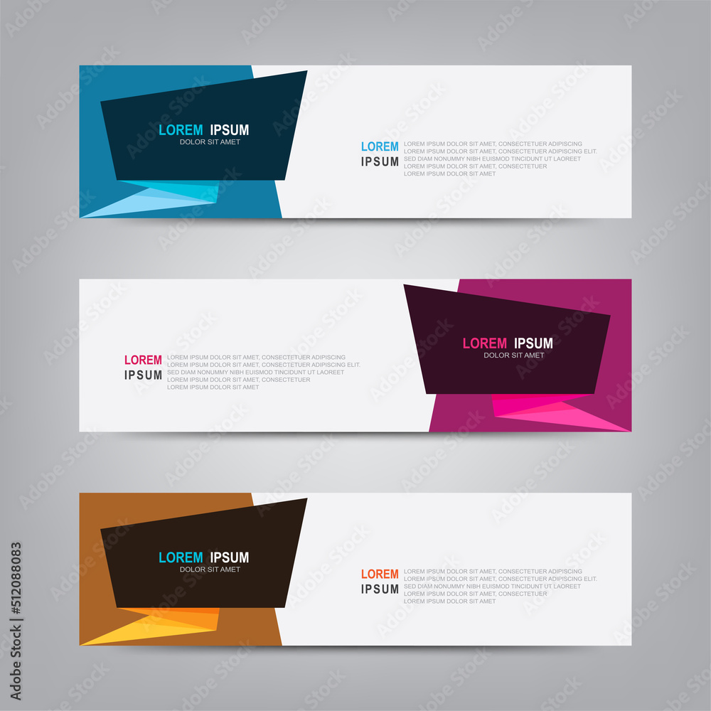 Banner background. Modern Graphic Template Banner with dynamic abstract background Banner background. Modern Graphic Template Banner with dynamic abstract background