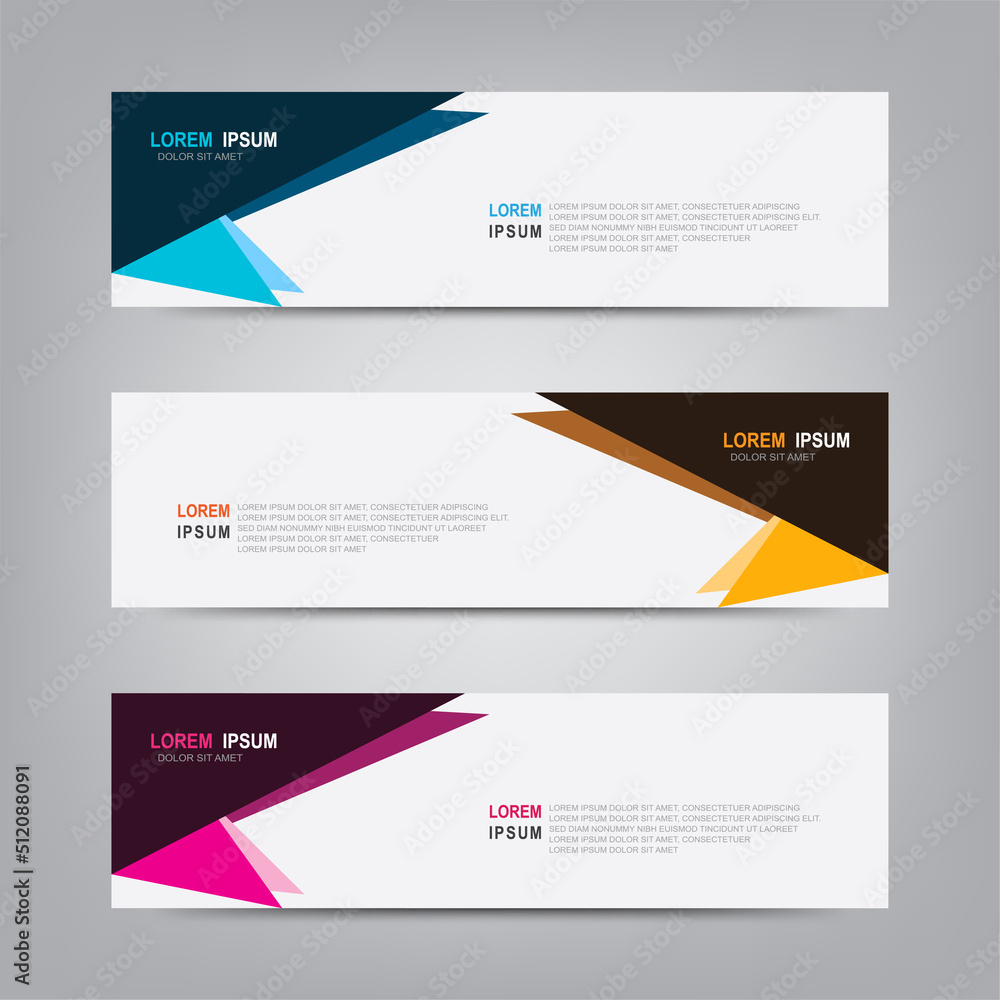 Banner background. Modern Graphic Template Banner with dynamic abstract background Banner background. Modern Graphic Template Banner with dynamic abstract background