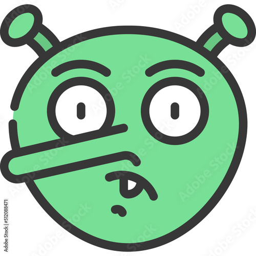 Lying Icon