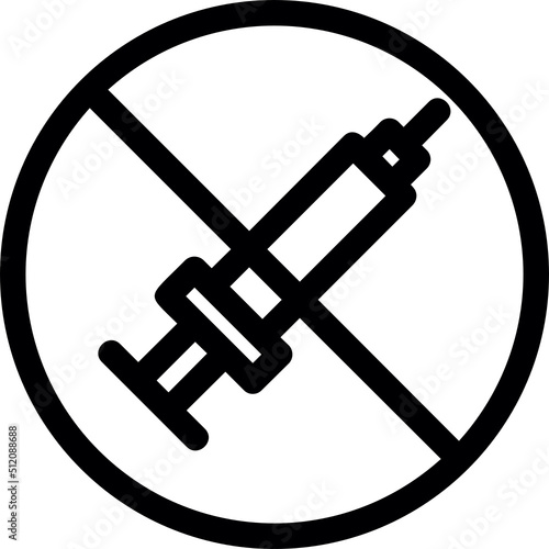 No Steroids Icon