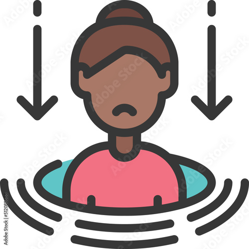 Sinking Icon