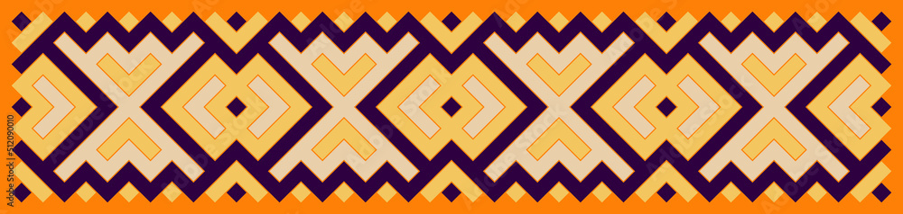 Multicolor truchet tiling connections illustration Multicolor truchet tiling connections illustration