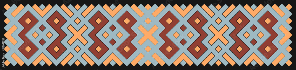 Multicolor truchet tiling connections illustration Multicolor truchet tiling connections illustration