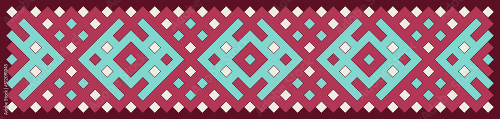 Multicolor truchet tiling connections illustration Multicolor truchet tiling connections illustration