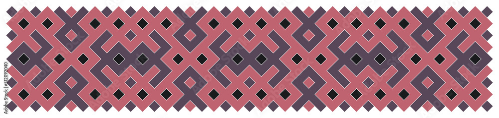 Multicolor truchet tiling connections illustration Multicolor truchet tiling connections illustration