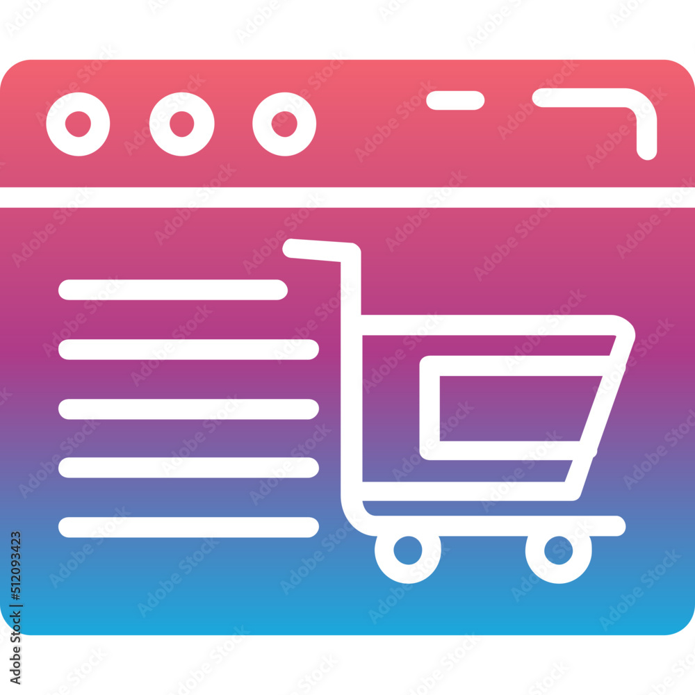 Online Shoping Icon Online Shoping Icon