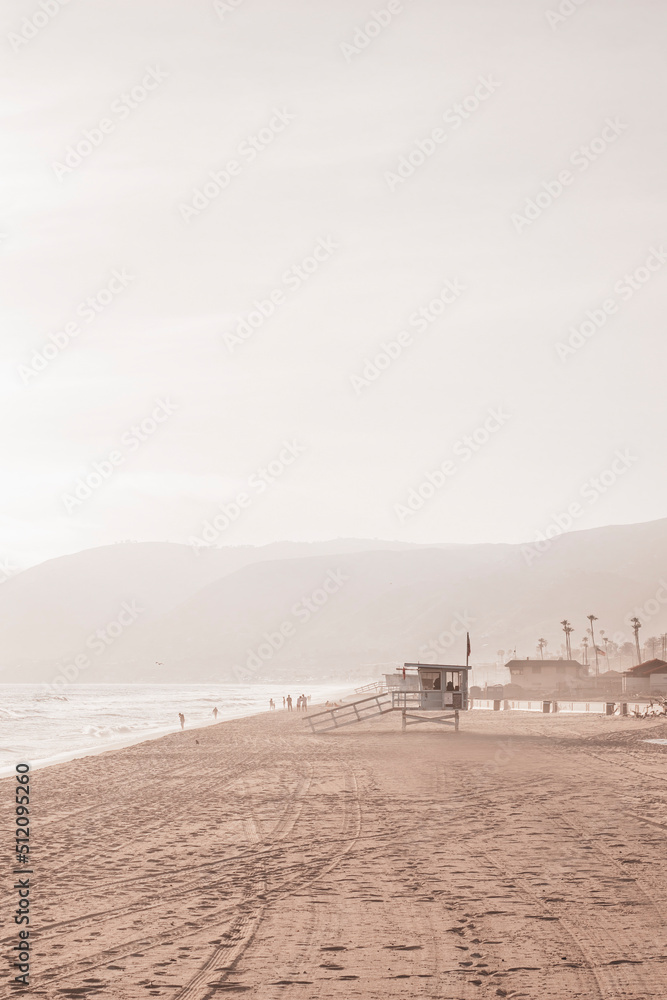 Obraz premium Zuma Beach in Malibu, Kalifornien
