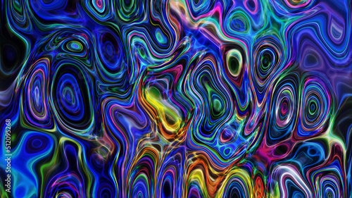 Fototapeta Naklejka Na Ścianę i Meble -  Abstract textural multi-colored liquid background.