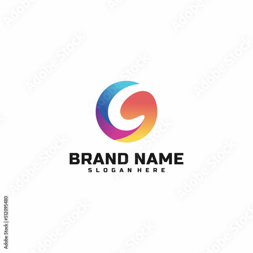 abstract world globe business logo symbol design