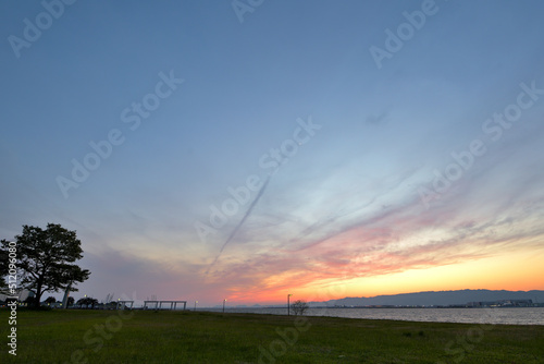 朝焼け夕焼けの空模様