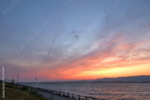 朝焼け夕焼けの空模様