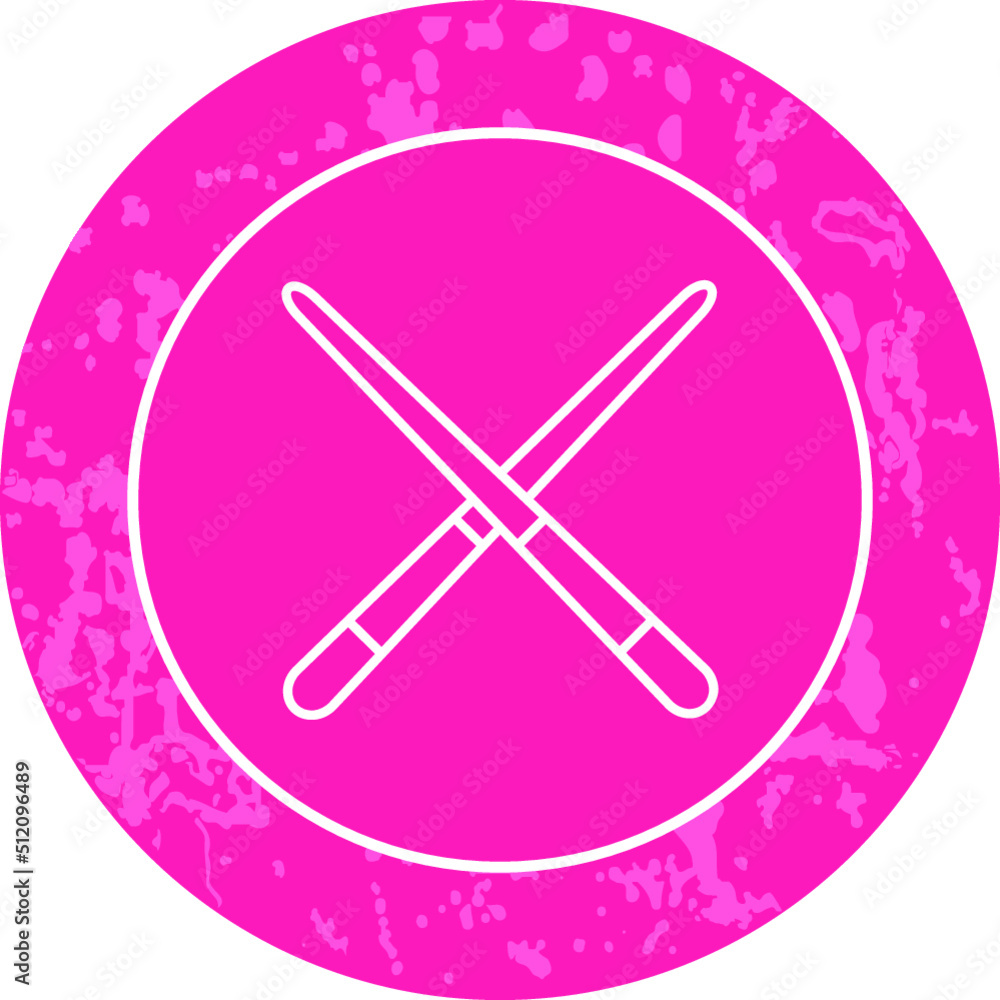 Unique Line Round Icon Unique Line Round Icon