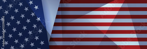 4th July Independence Day of United States America celebration banner background with American flag. Vector illustration. Designed for flyers, template, ads, posters, social media and decorations. Free Download 4th July Independence Day of United States America celebration banner background with American flag. Vector illustration. Designed for flyers, template, ads, posters, social media and decorations. - GFXLoad