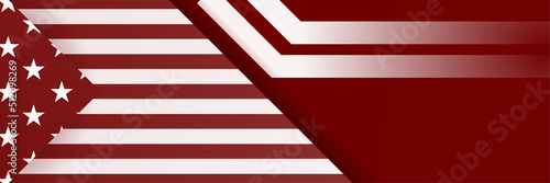 Happy 4th of July Independence day with USA red banner background. Universal America banner. Memorial day in the united states - remember and honor banner background vector illustration Free Download Happy 4th of July Independence day with USA red banner background. Universal America banner. Memorial day in the united states - remember and honor banner background vector illustration - GFXLoad