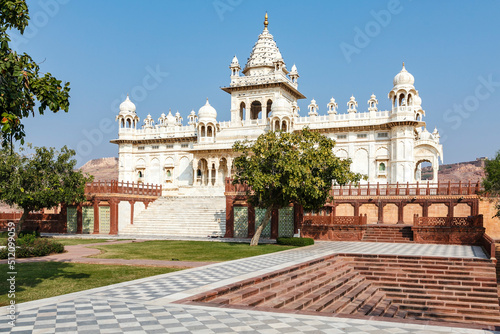 Exterior of the Jaswant Thada cenotaph in JOdhpur, Rajasthan, India, Asia