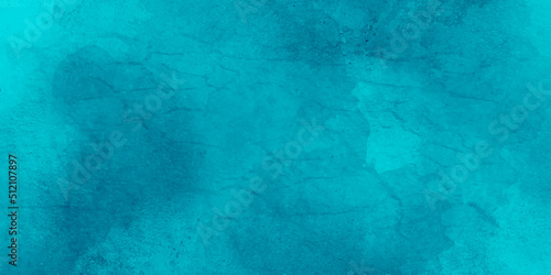 Grunge style blue marble background. Abstract blue background with crack