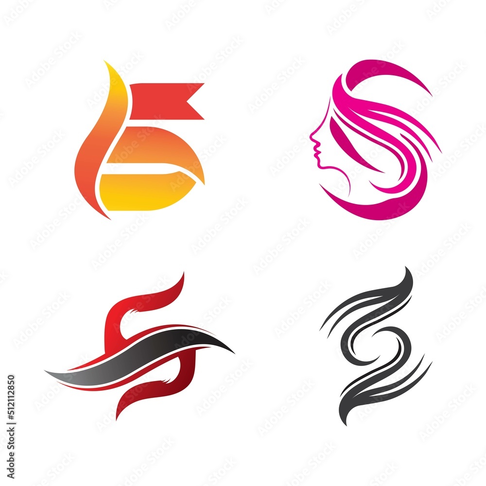 Business corporate S letter logo