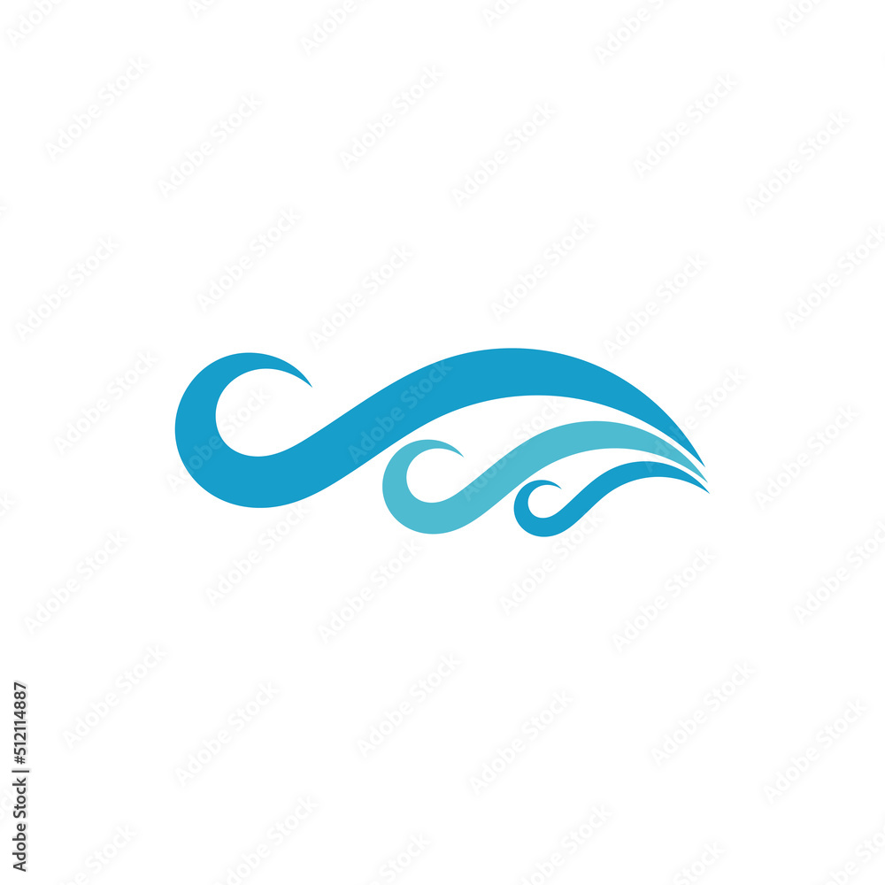 water wave,wave beach vector illustration design logo template water wave,wave beach vector illustration design logo template