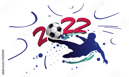 FOOTBALL 2022 AVEC SILHOUETTE