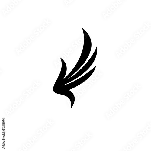 Wing Logo Simple, Wing Icon © ansgrav