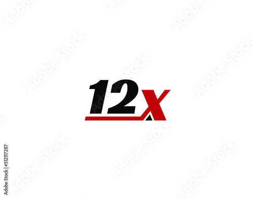 12X, X12 Initial letter logo © Rubel