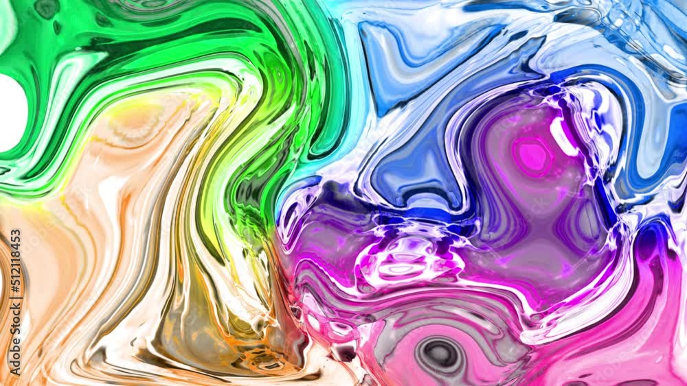 Abstract Liquid gradient animation. Digital colorful fluid wave minimalistic background Abstract Liquid gradient animation. Digital colorful fluid wave minimalistic background