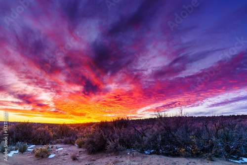 Sunset in New Mexico