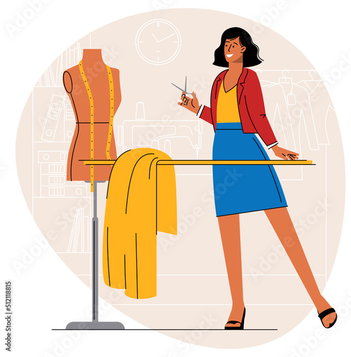 Tailor - small business illustrations
