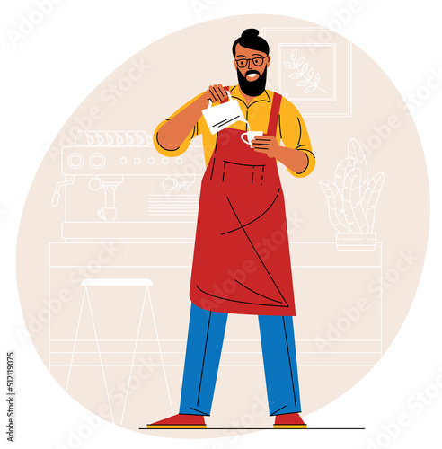 Barista - small business illustrations