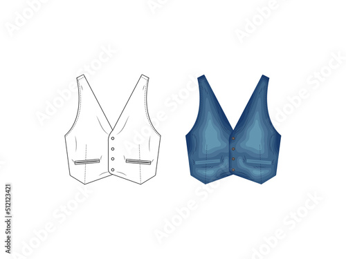 fashion product catalog uniforms mockup sketch vector illustration clothing silhouette icon bikini