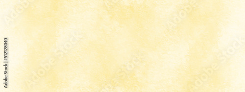 Abstract yellow watercolor background with stains, beautiful and colorful watercolor used for wallpaper, banner, design, painting, arts, printing and decoration.
