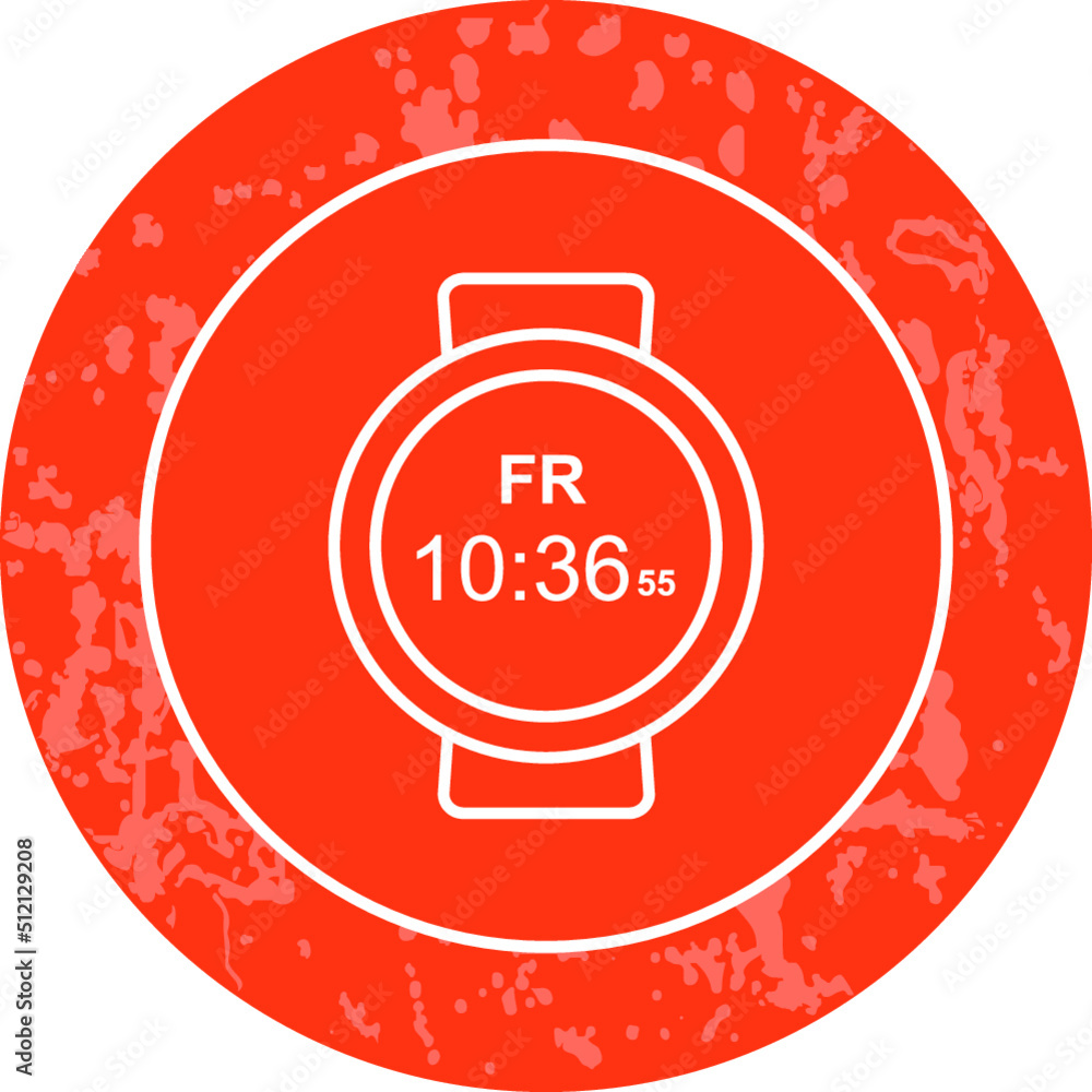 Fototapeta premium Unique Line Round Circle Icon