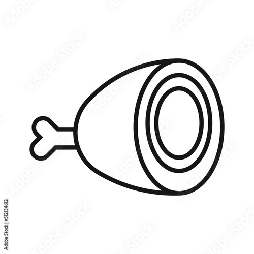 meat vector for website symbol icon presentation