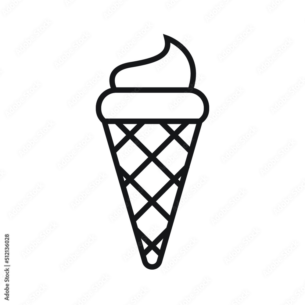 ice cream vector for website symbol icon presentation ice cream vector for website symbol icon presentation